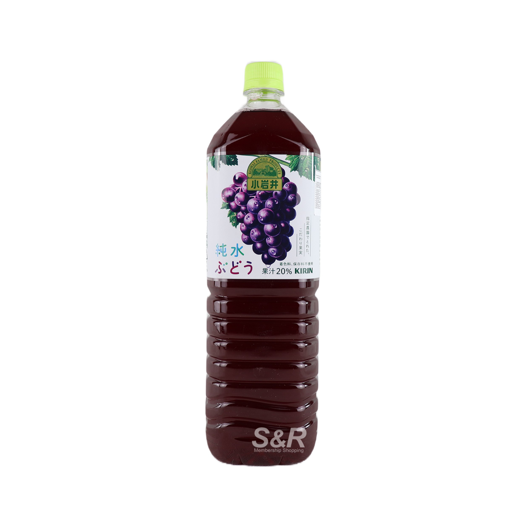Kirin Koiwai Pure Grape Drink 1.5L Kirin Koiwai Pure Grape Drink 1.5L